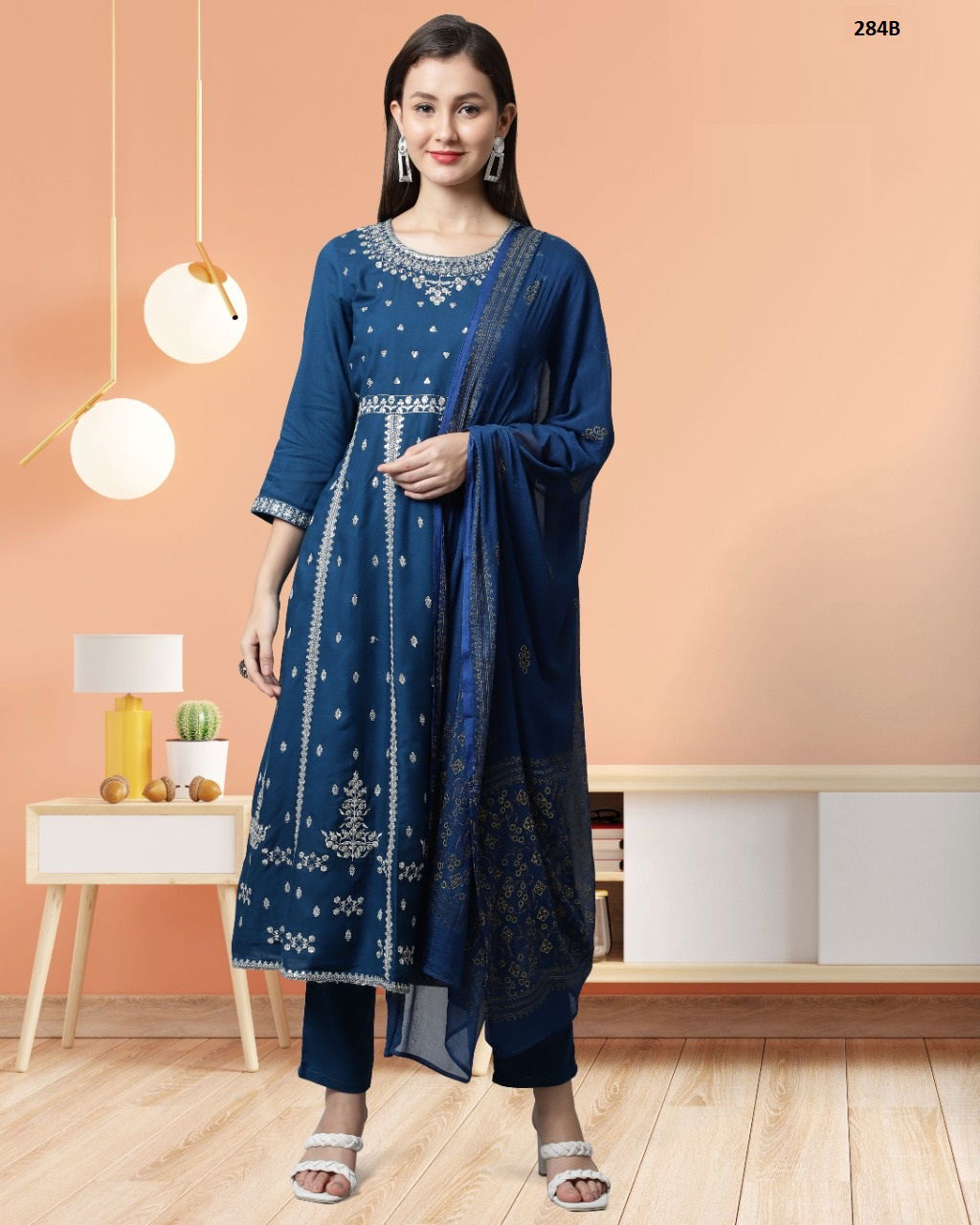 Trendy Printed 107 Heavy Festive Wear Wholesale Readymade sharara Suits